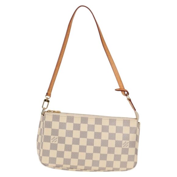 LOUIS VUITTON Damier Azur Pochette Accessoires Pouch - Picture 1 of 16